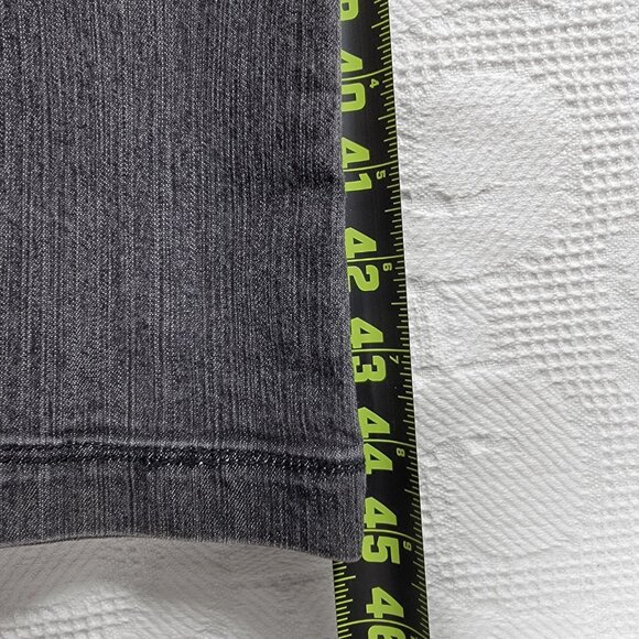 Neva jeans black washed‎ stretch wide leg loose fit size on tag 13 Style #YBS617 - Picture 11 of 15